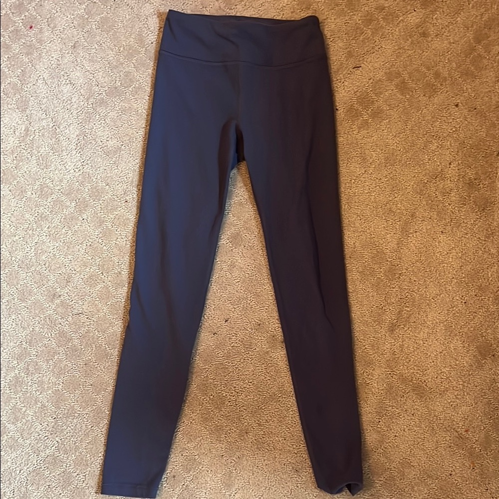 High rise purple Athleta girl leggings